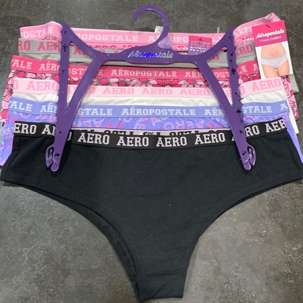 Women’s Aeropostale 6-Pack Cheeky Cotton Stretch Panties